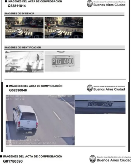 VEHICULO OFICIAL INFRACCIONES