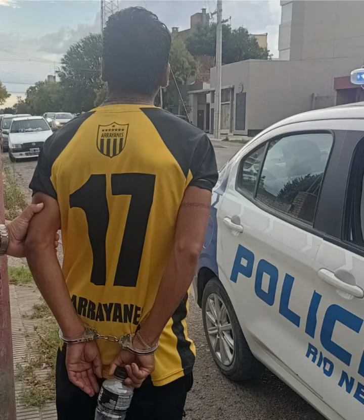 VIEDMA DETENIDO