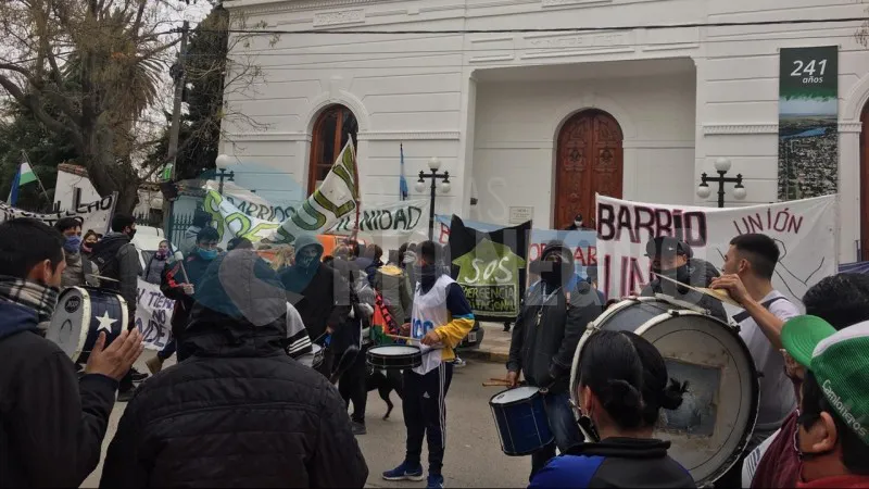 barrios populares manifestacion