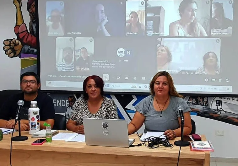 PLENARIO DE SECRETARIOS GENERALES UNTER