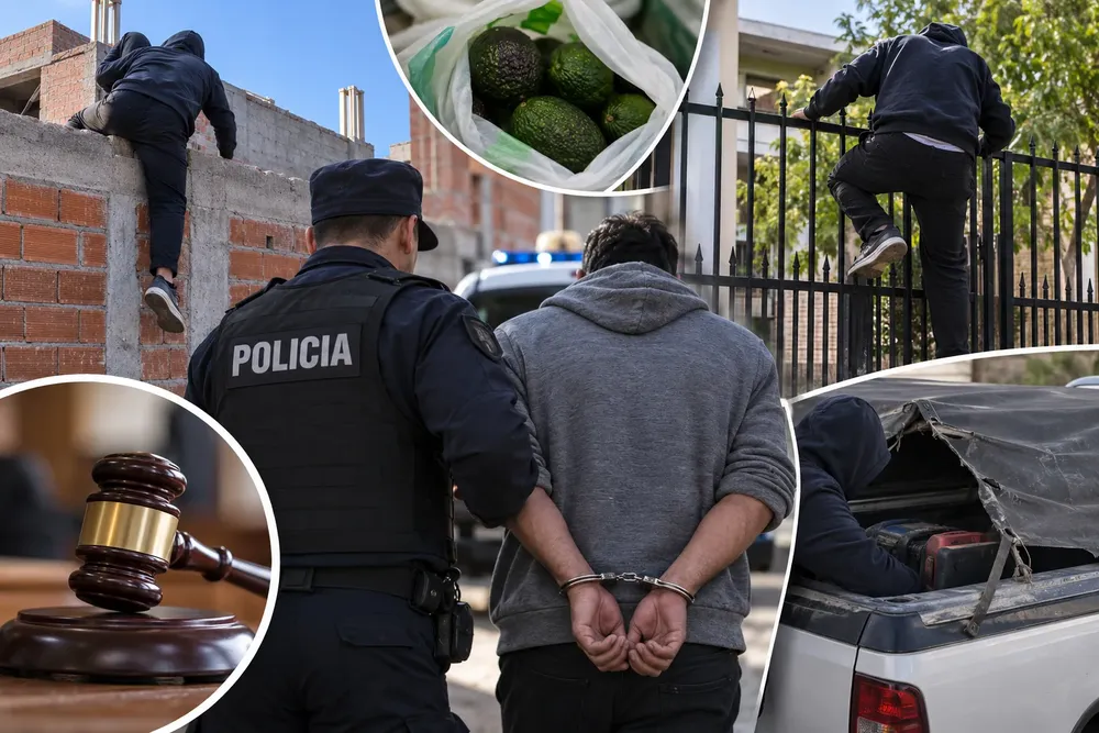 Montaje policial con arresto y pruebas delictivas