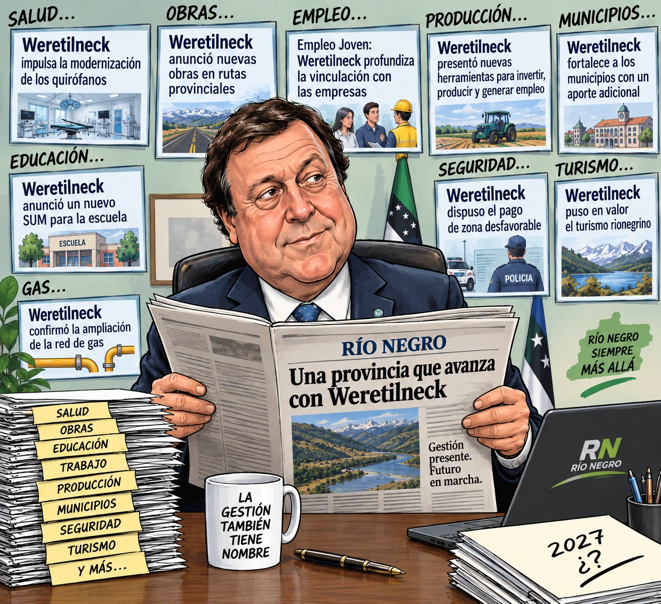ALBERTO WERETILNECKCARICATURA