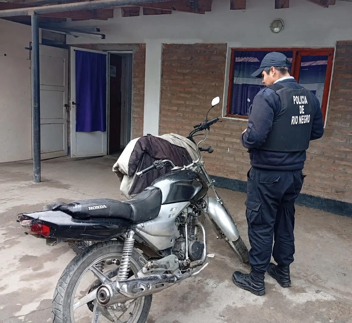 MOTO RECUPERADA
