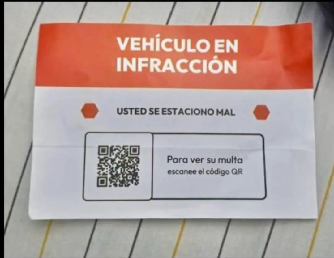 FALSOS AVISOS INFRACCIONES QR