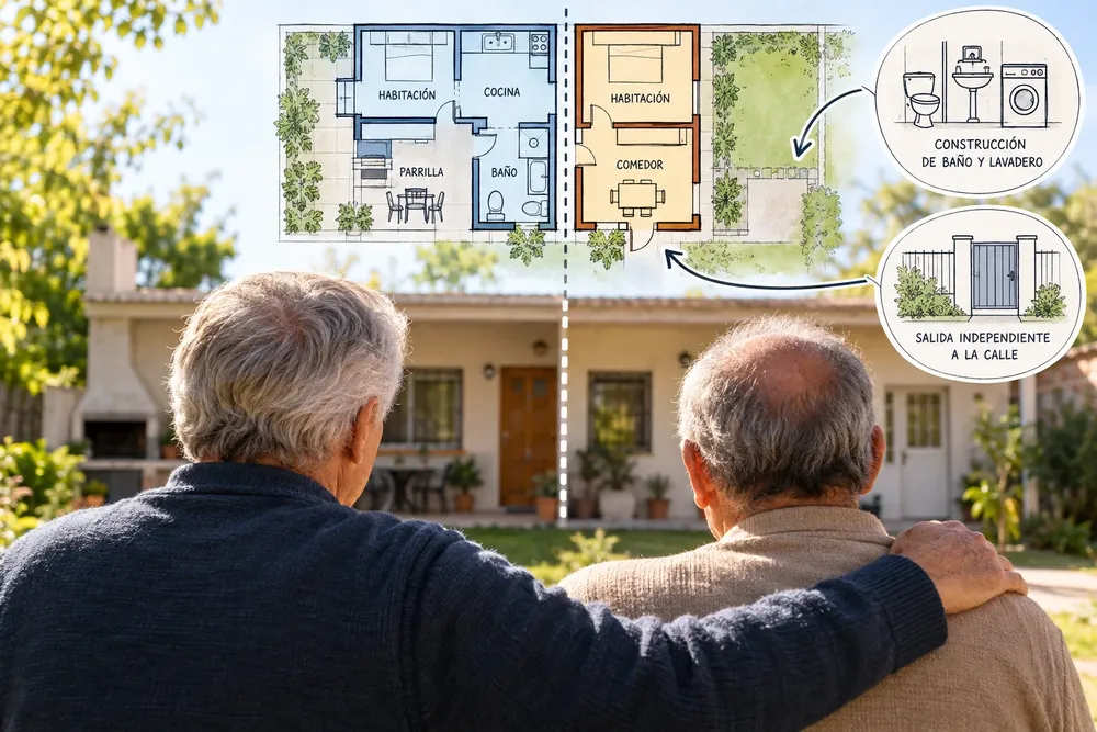 Acuerdo Familiar para Dividir la Casa