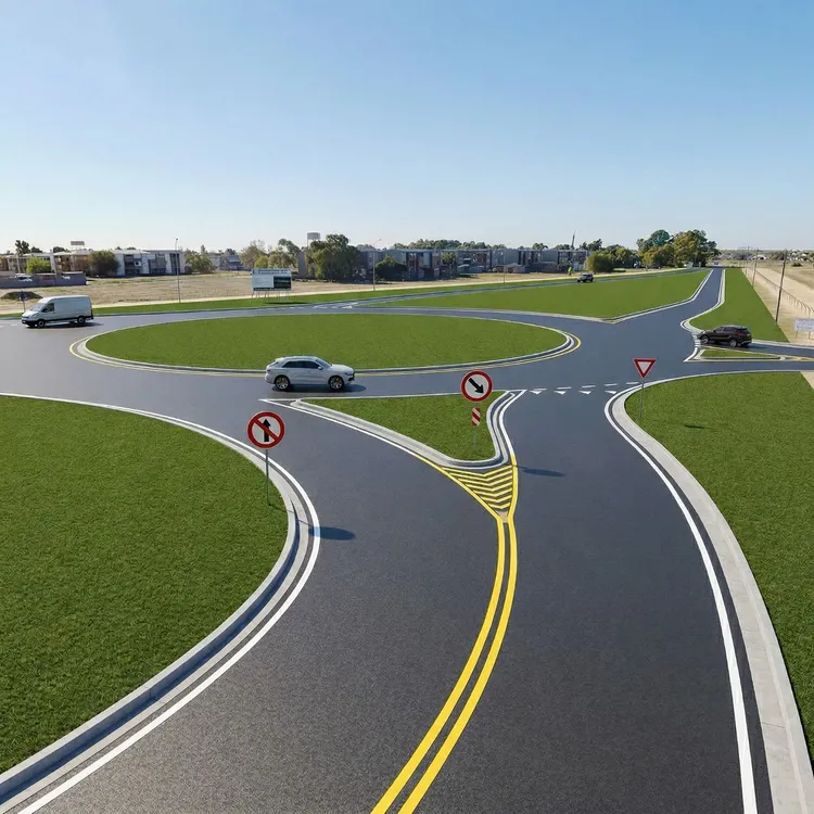 ROTONDA PROYECTO RUTA 51