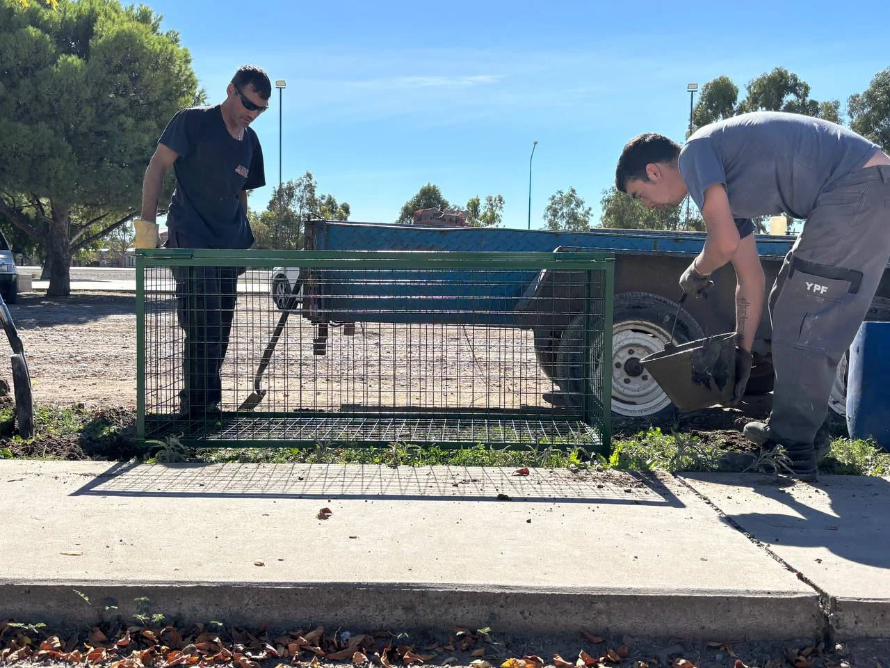 VIEDMA LIMPIA CON LA COMUNIDAD LOS FRESNOS CURRU LEUVU