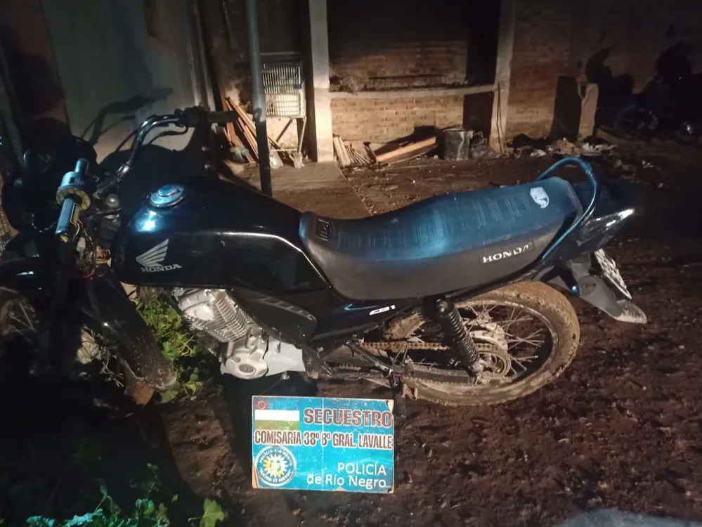MOTO RECUPERADA