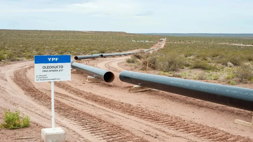 OLEODUCTO, VACA MUERTA SUR