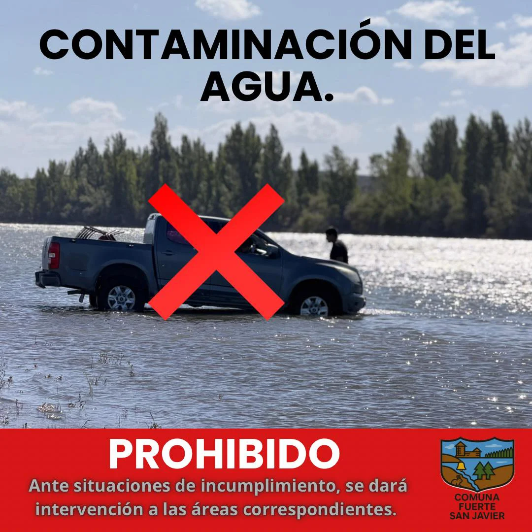 SAN JAVIER LAVADO CAMIONETA RIO NEGRO