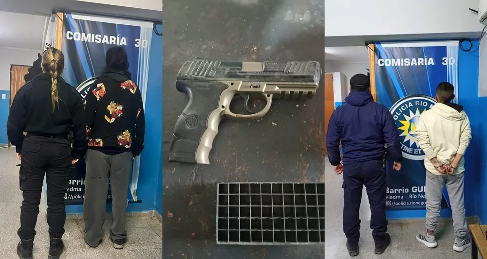 VIEDMA ARMA DETENIDOS